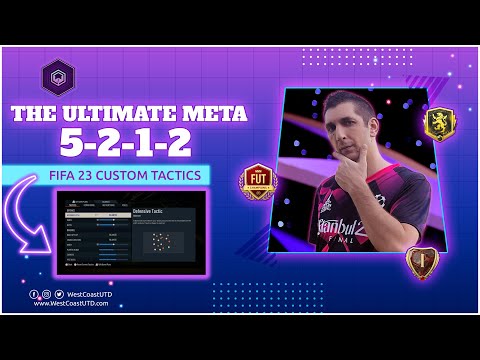 5-2-1-2 Custom Tactics & Player Instructions • FIFA 23 Ultimate Guide | EAFC Tutorials