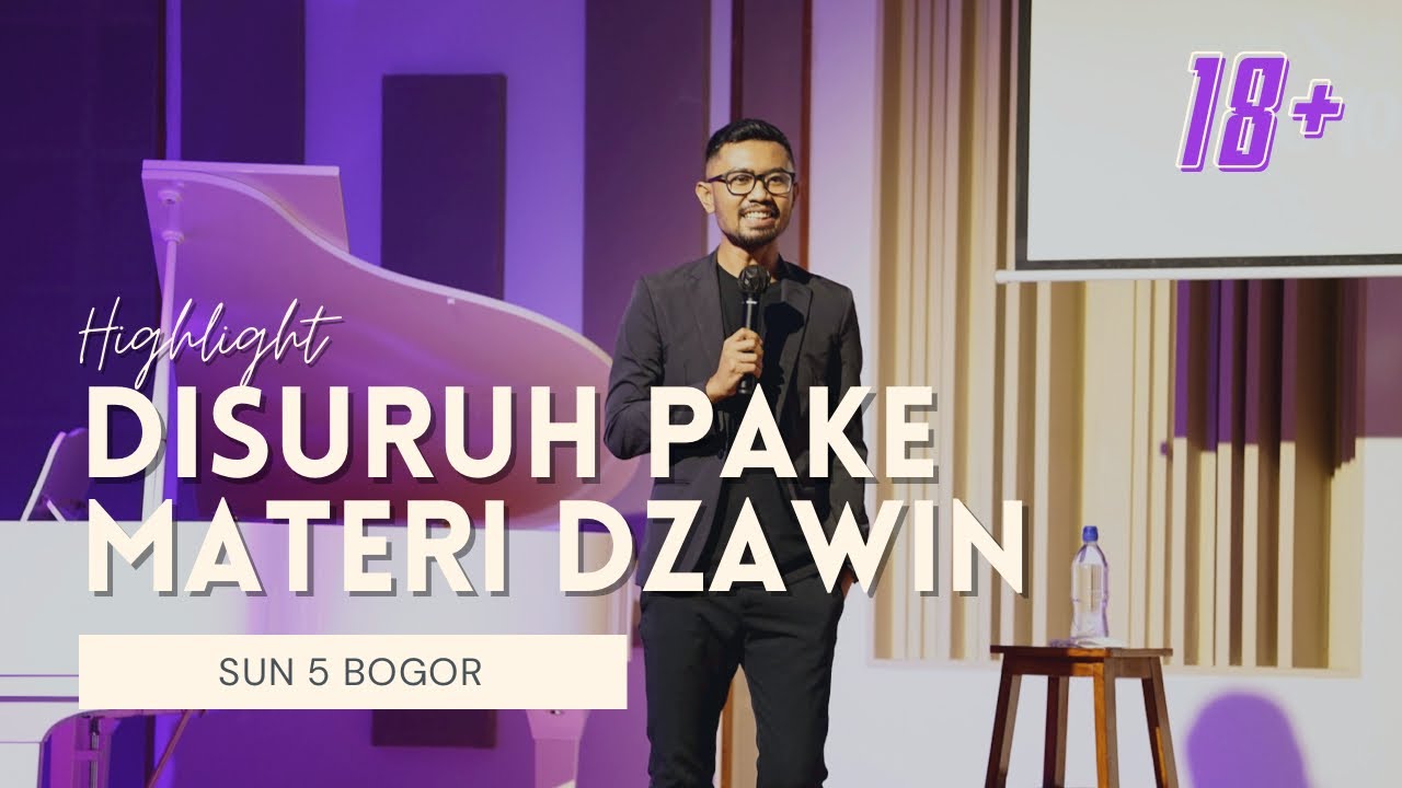 RIDWAN REMIN - STAND UP NITE 5 BGR 2021 (HIGHLIGHT) +18