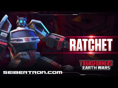 RATCHET Character Spotlight video and demo Transformers: Earth Wars