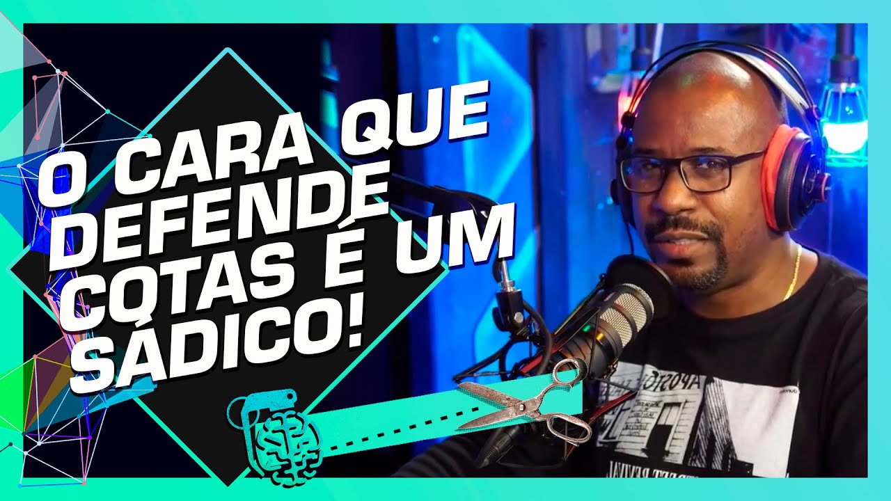 O SISTEMA DE COTAS RACIA!S É UM PROBLEMA? - PROF. PAULO CRUZ | Cortes do Inteligência Ltda.
