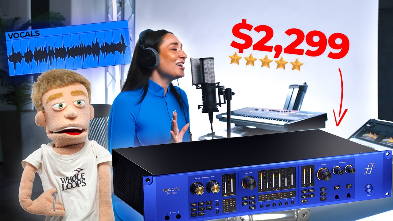 Best Focusrite Audio Interface 🔥 ISA C8X Studio Session & Review - YouTube