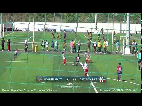 Villarreal Final Cup. 1er Partido. Levante UD "C" 4 - 0 C At Villalba "B" (Gimenez)