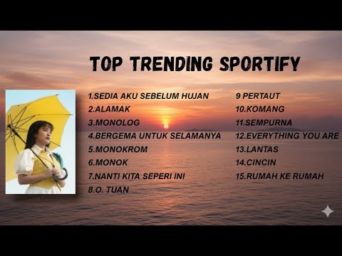 LAGU HITS SPOTIFY TERBARU DESEMBER 2025 - SEDIA AKU SEBELUM HUJAN, ALAMAK, IDGITAF | 2025