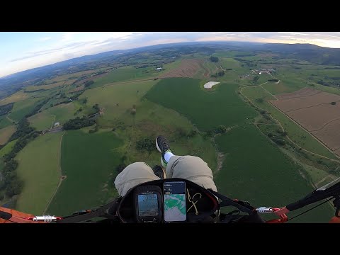 Voo 208 de Parapente IKE Costa - Meu 2º Voo da Rampa Sul de Andradas - 19/04/2022