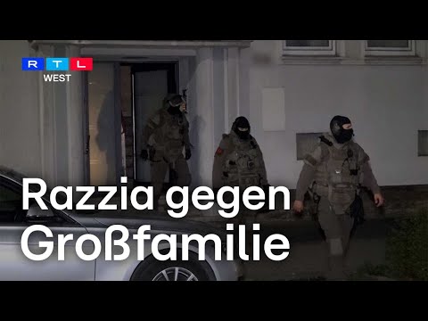 Razzia gegen Clan-Kriminalität in Hagen: Ermittlungen gegen arabisch-stämmige Großfamilie | RTL WEST