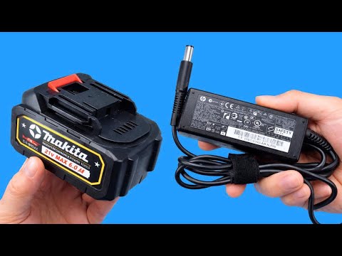 Crazy Repair Trick from a Veteran Mechanic! Restore a Drill Battery Using a Laptop Charger 😱