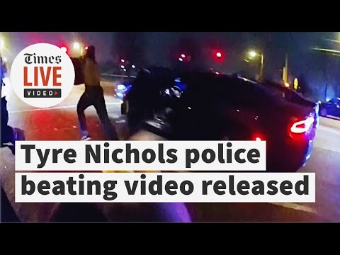 Upsetting footage of police officers beating Tyre Nichols in Memphis resulting in his death