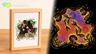 Easy to Make 3D Paper Night Lights Using a Laser Cutter | DIY Lamp