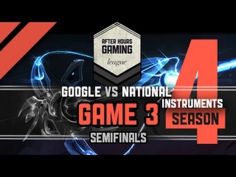 AHGL SC2 Playoff Semifinals - Google vs. National Instruments - G3