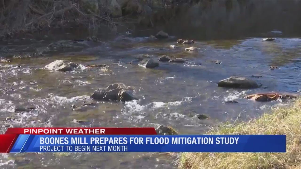 Boones Mill preparing for first flood mitigation project