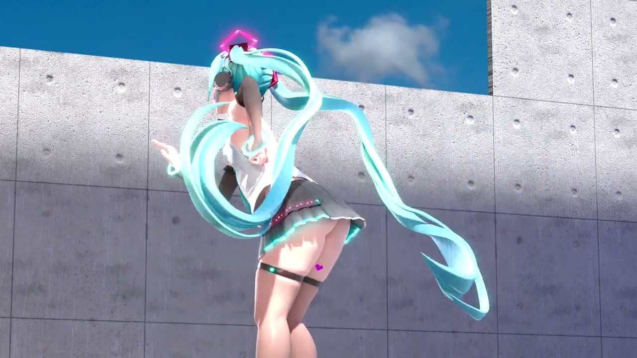 【MMD】miku_de_Why  --no sound back.ver