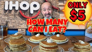 All You Can Eat Pancakes at IHOP for Only $5—How Many Can I Eat