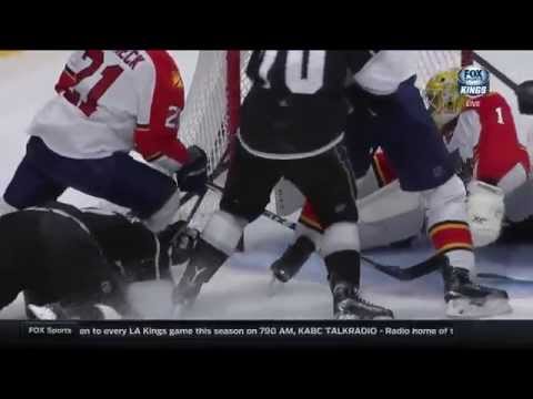 Anze Kopitar goal. Florida Panthers vs Los Angeles Kings 11/7/2015
