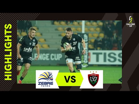 Highlights - Zebre Parma v RC Toulon - Round 1 | EPCR Challenge Cup 2022/23