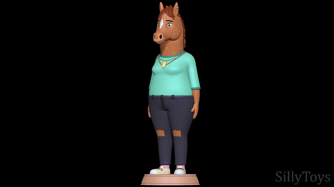 Hollyhock Manheim-Mannheim-Guerrero-Robinson-Zilberschlag-Hsung-Fonzerelli-McQuack - Bojack Horseman 3D Print Model