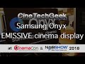 Samsung Onyx LED Screens For Cinema CinemaCon 2019