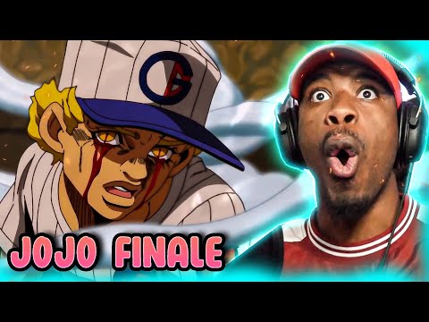 THIS FINALE WAS INSANE!!! Jojo's Bizarre Adventure Part 6 Episode 35-38 Reaction