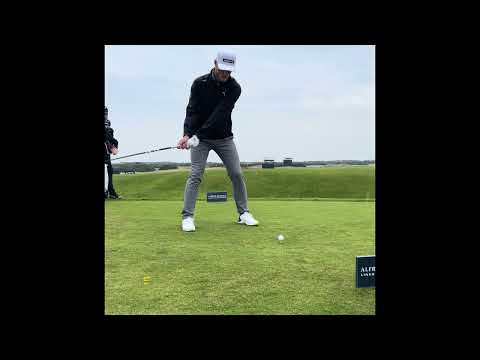Jesper Svensson Slow Motion Driver Swing 12th St. Andrews 2024