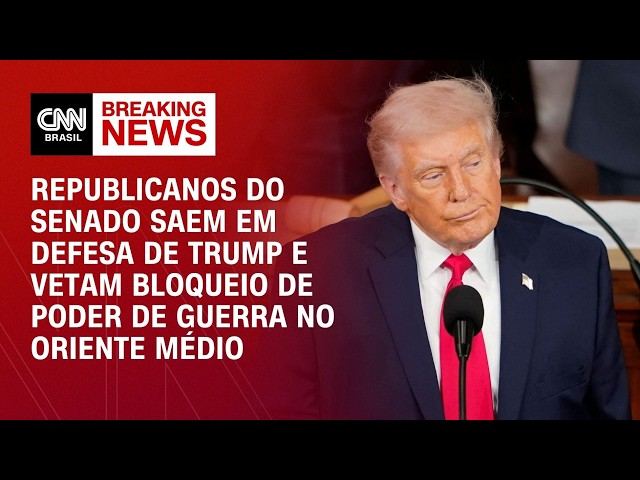 Senado veta ação para bloquear o poder de guerra de Trump contra o Irã | ESPECIAL GUERRA