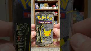 Pokémon 25th Celebrations pack rip!! #pokemon #pokemonchannel #Pokemontcg #celebrations #25thPokemon