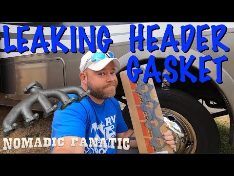 Manifold Header Exhaust Leak Repair on V10 F53 Chassis