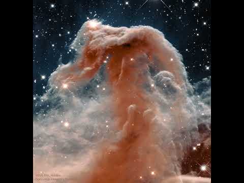 The Horsehead Nebula in Infrared from Hubble #shorts