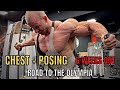 CHEST Workout & POSING (6 Weeks Out) | Road to the Olympia 2022