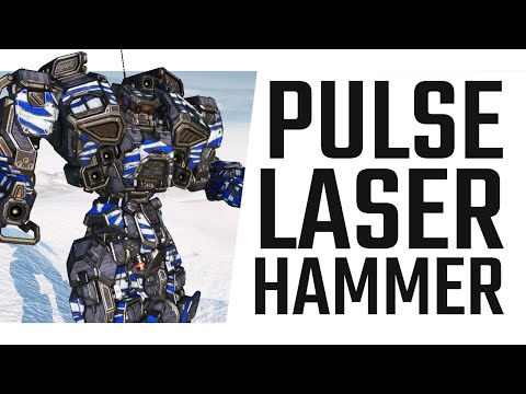 Pulse Laser Hammer! Warhammer IIC Laser Build - Mechwarrior Online The Daily Dose #803