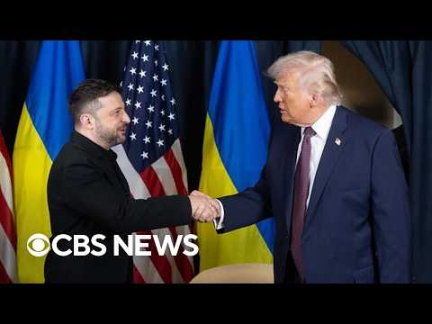 Trump to meet with Zelenskyy amid pressure for military support against Russia