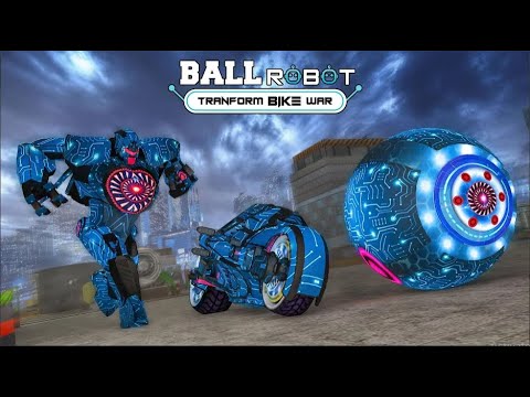 Red Ball Robot Car - Games Robot Car Transformers