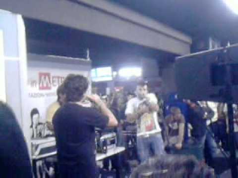 HUga Flame concerto Milano -Dj Ronin momento & Brutta faccia