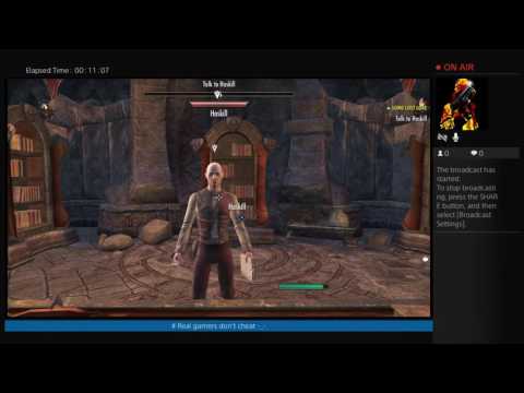 The Edler Scrolls online blind walkthrough part 21 Ps4 gameplay