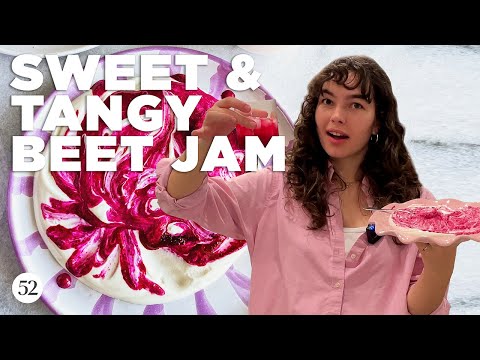 How to Make Sweet & Tangy Beet Jam | In The Kitchen With