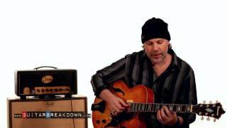 George Benson - Jazz Lick - Great Chord Phrases - Guitar Lessons - GuitarBreakdown - Part 1