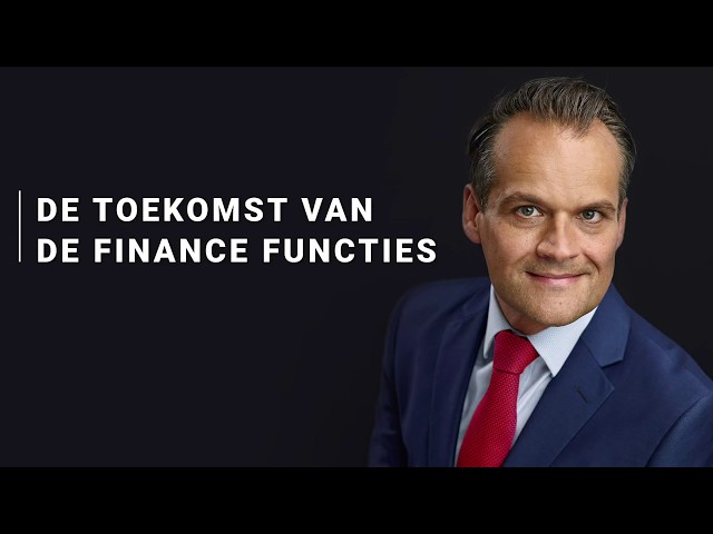 Jan-Kees de Jager - Toekomst van de Finance Functie