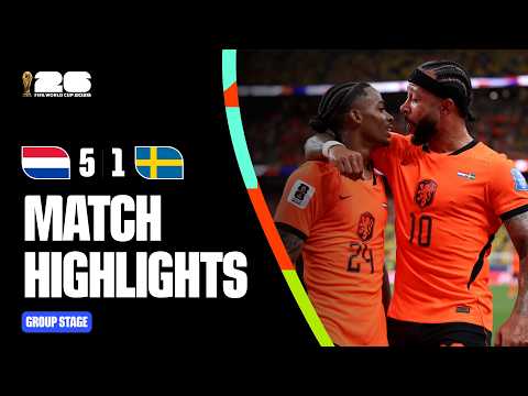 Netherlands 5-1 Sweden
