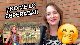 Brasileña reacciona a Shakira hablando portugués.| ANALISIS #faloubonito!