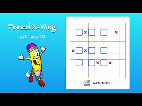 The Sudoku Trick All Expert Solvers Know | Finned X-Wing Technique | Sudoku Tricks | Sudoku Tutorial