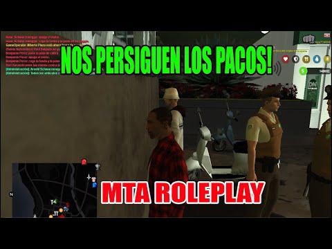 Nos persiguen los pacos! | Roleando en MTA ROLEPLAY #1 | ChileCity RP