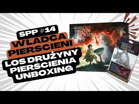 Władca Pierścieni: Los Drużyny Pierścienia + promo Gandalf Biały | Unboxing | Sam Przy Planszy #14
