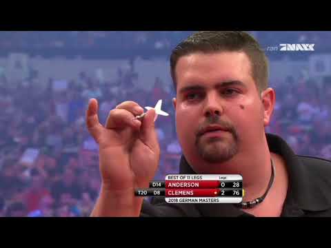 Gary Anderson vs Gabriel Clemens | German Darts Masters 2018 | German HD+