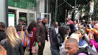 Taraji P. Henson Arrives to interview at AOL BUILD in NYC!