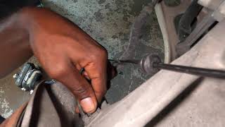 replacing wheel speed / abs sensor on a nissan altima