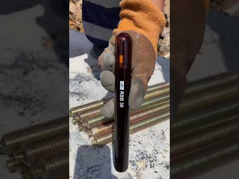 Chemical bolts install