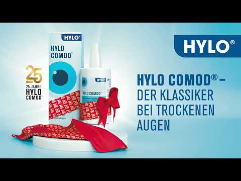 HYLO COMOD® - Der Klassiker bei Trockenen Augen wird 25 Jahre