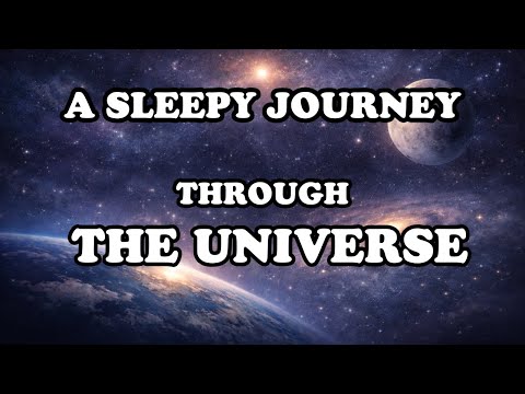 A Sleepy Journey Through the Universe | Calming Space Facts to Fall Asleep To