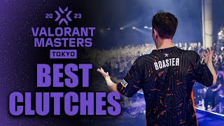 VCT MASTERS TOKYO 2023 - BEST CLUTCHES | VALORANT