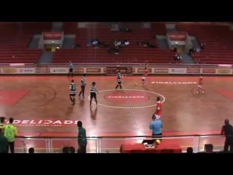 13/14 Golos Jornada 17 - Campeonato Distrital - SLB 2 - SCP 7 - Jun B