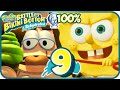 SpongeBob Battle For Bikini Bottom Rehydrated 100 Walkthrough Part 9 PS4 Robo Patrick Boss