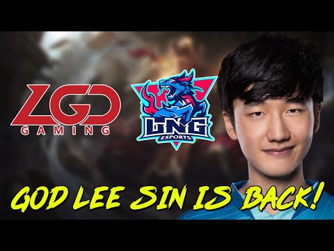 PEANUT DEBUTA EN LA LIGA CHINA! 🥜 || LGD VS LNG || LEE SIN GOD HA VUELTO!